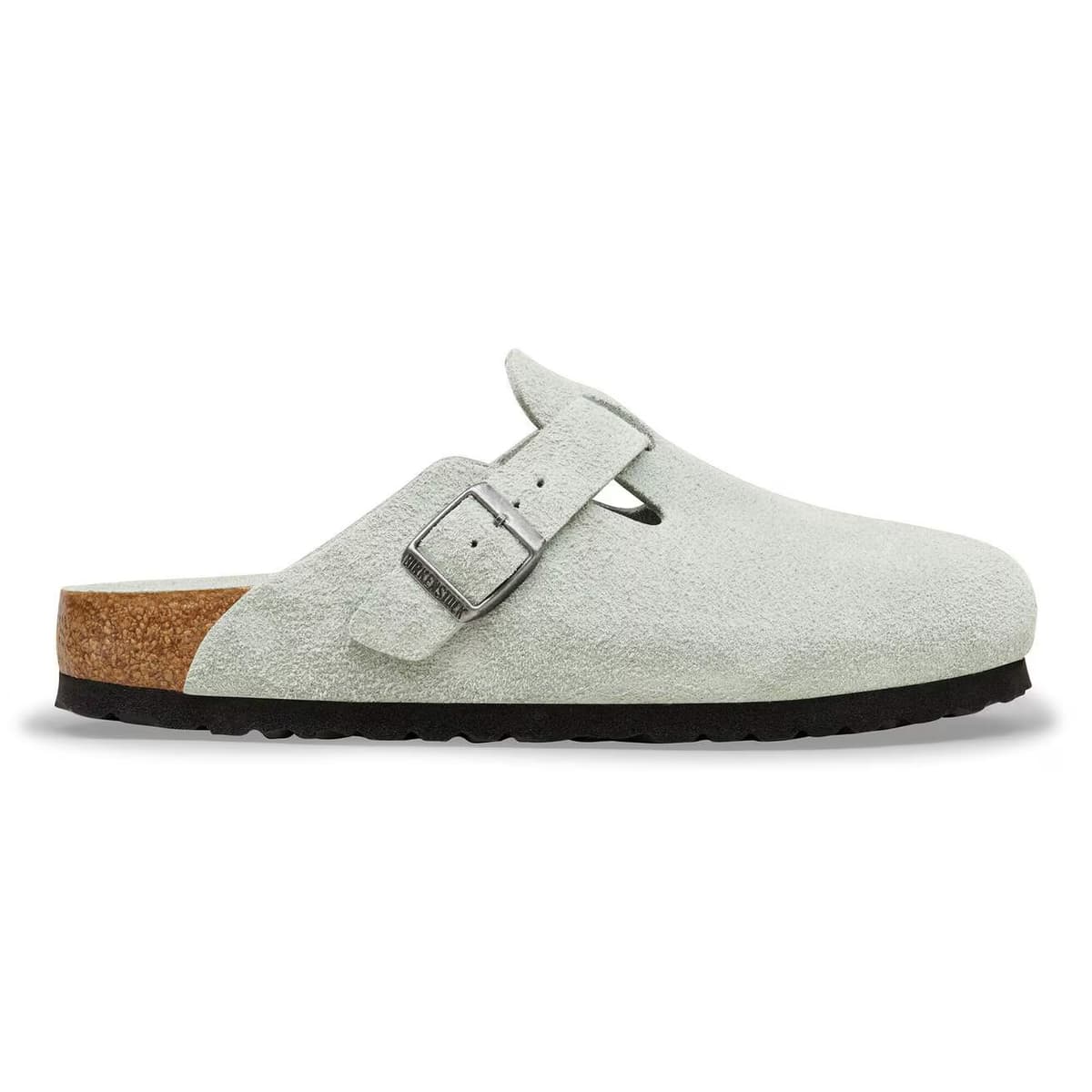 Birkenstock Boston Soft Footbed -- Pure Sage. ā alternate view